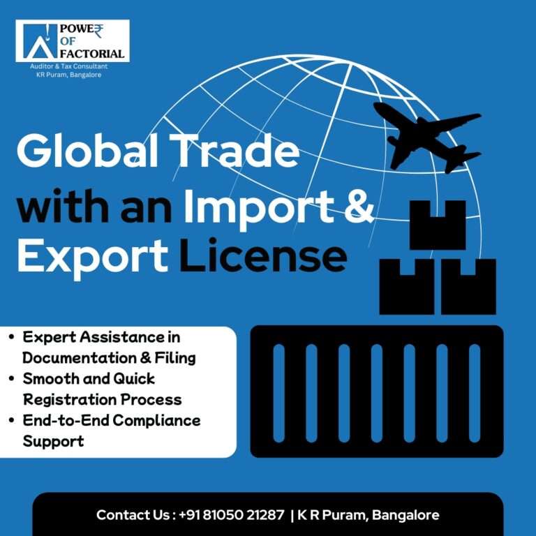 Import & export license