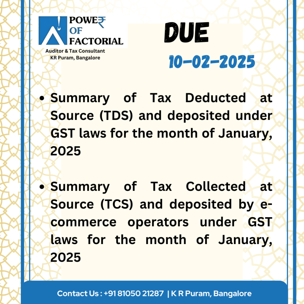 GST Compliance