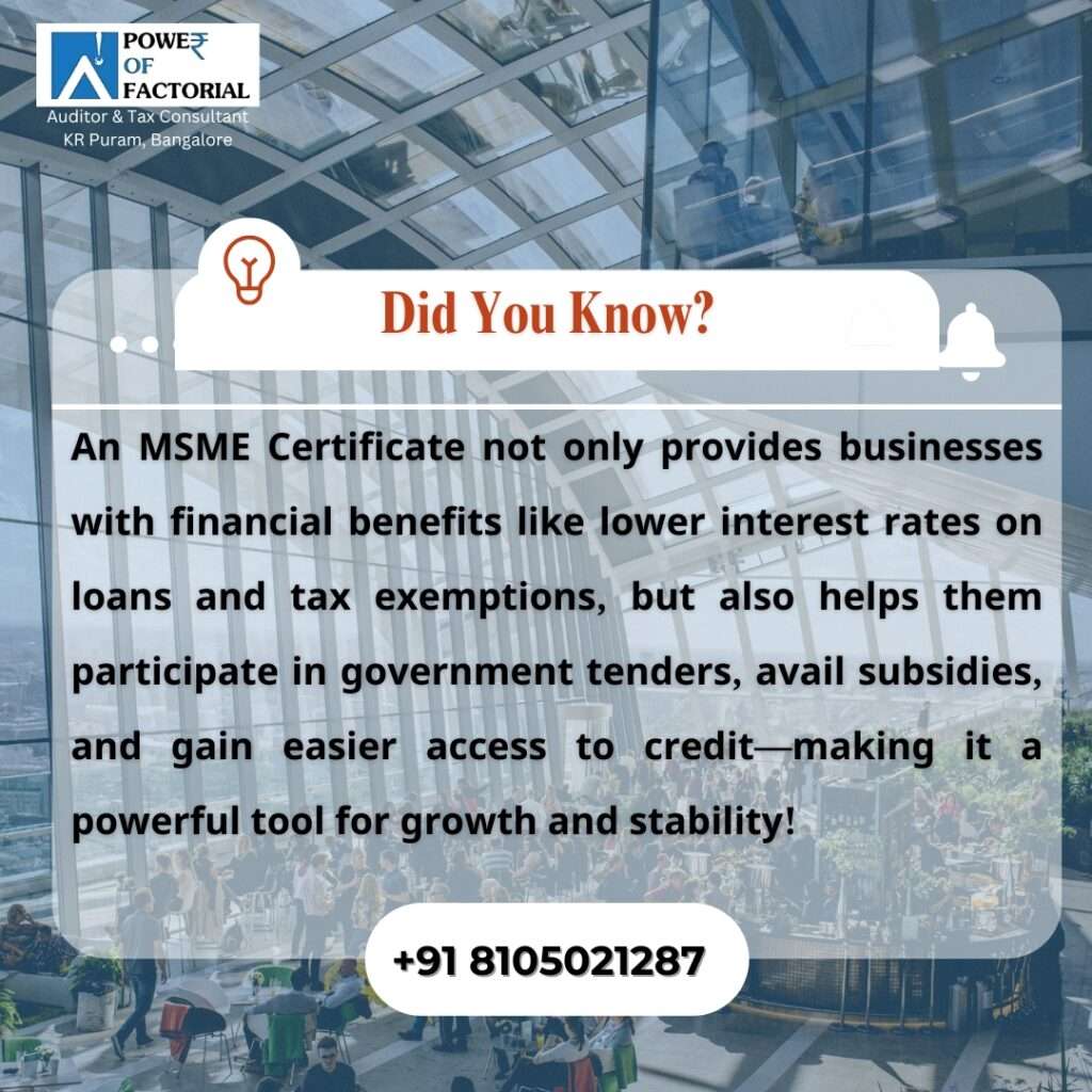 MSME Registration