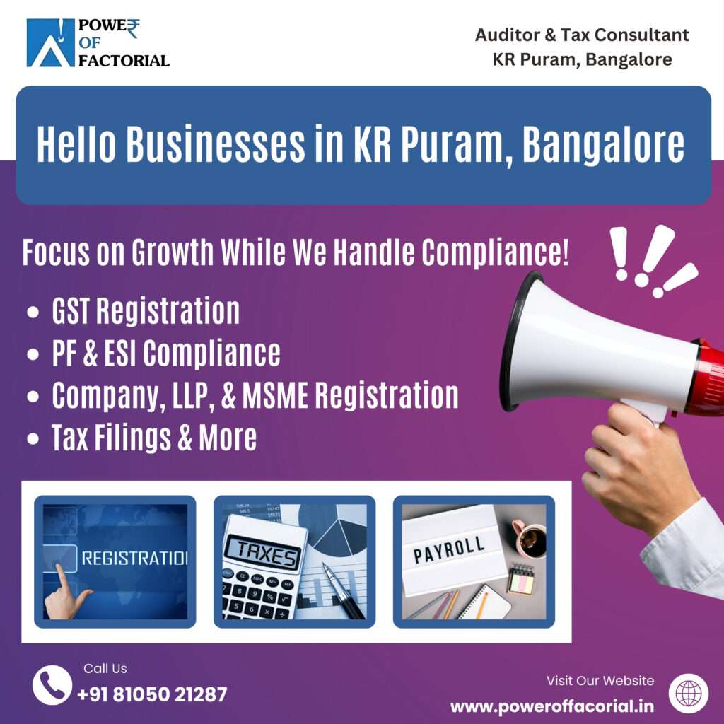 Compliance Solutions for KR Puram