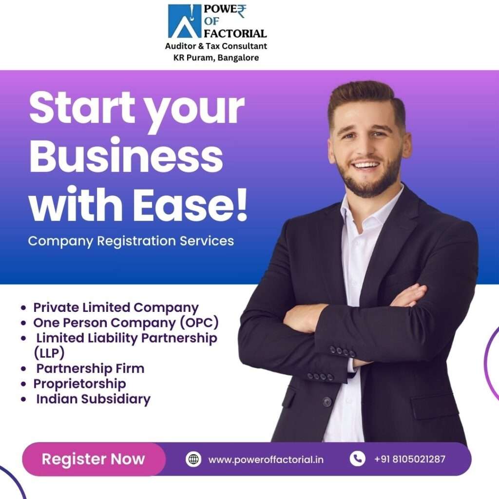 Company Registration in Bangalore