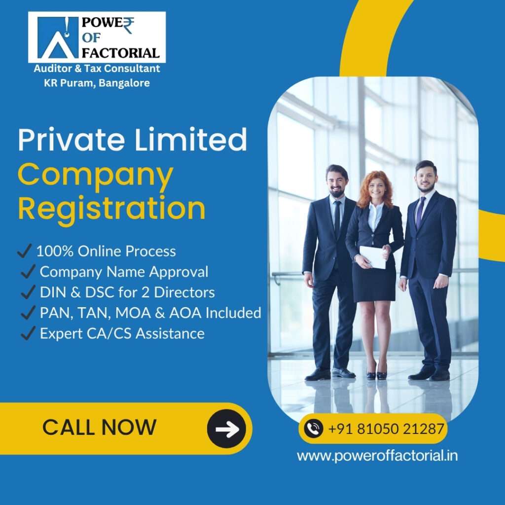 Private Limited Company Registration