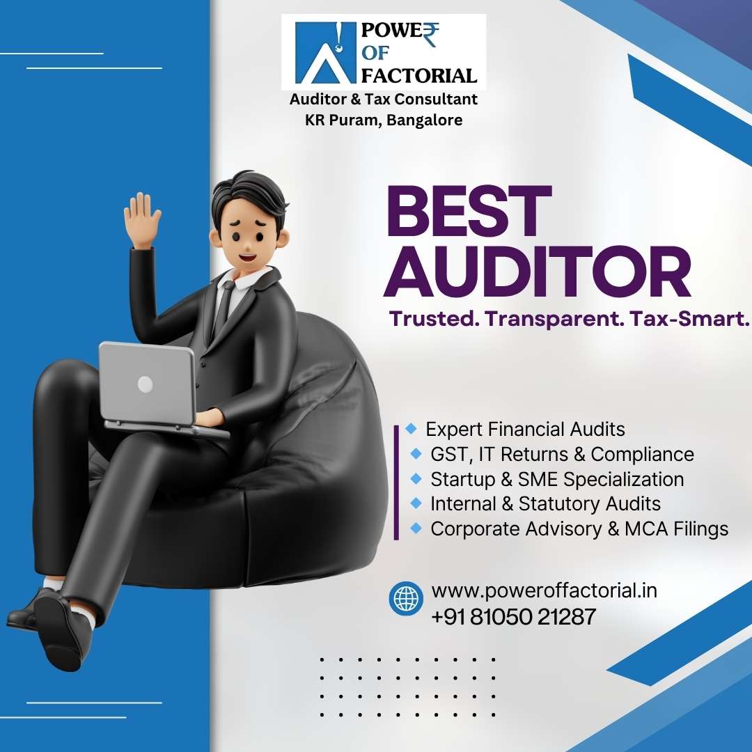 Best Auditor in Bangalore | Trusted Audit & Tax Services