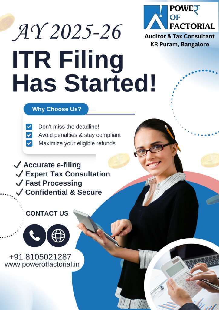 ITR Filing 2025-26