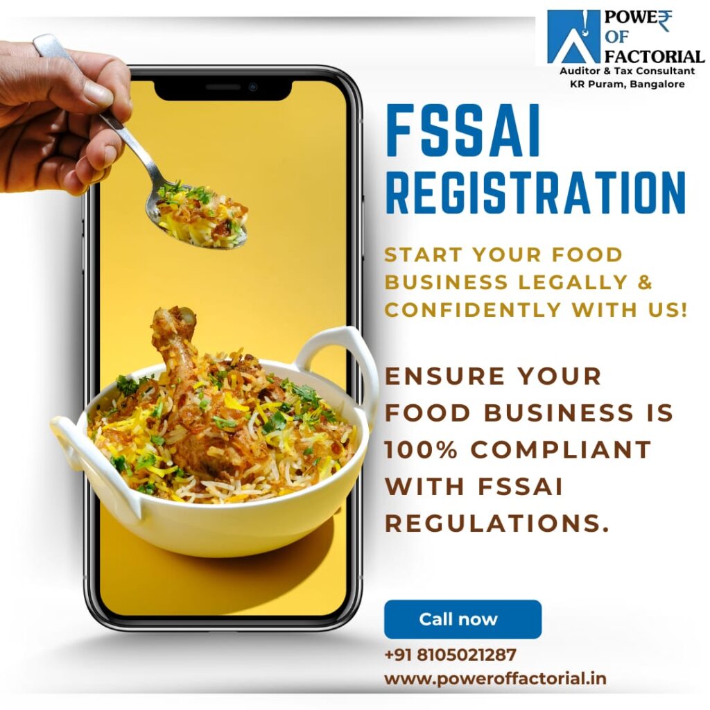 Food License Bangalore