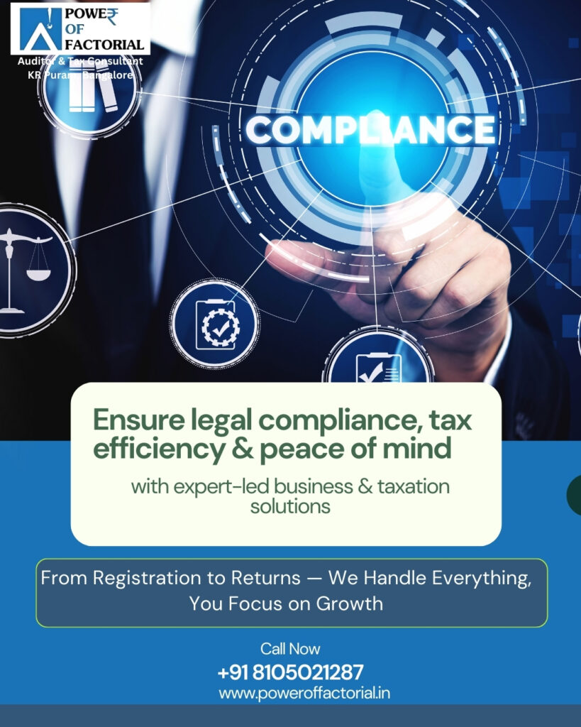Legal compliance services in Bangalore