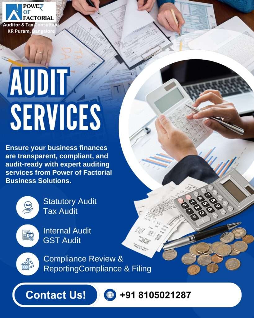 Audit Services in Bangalore