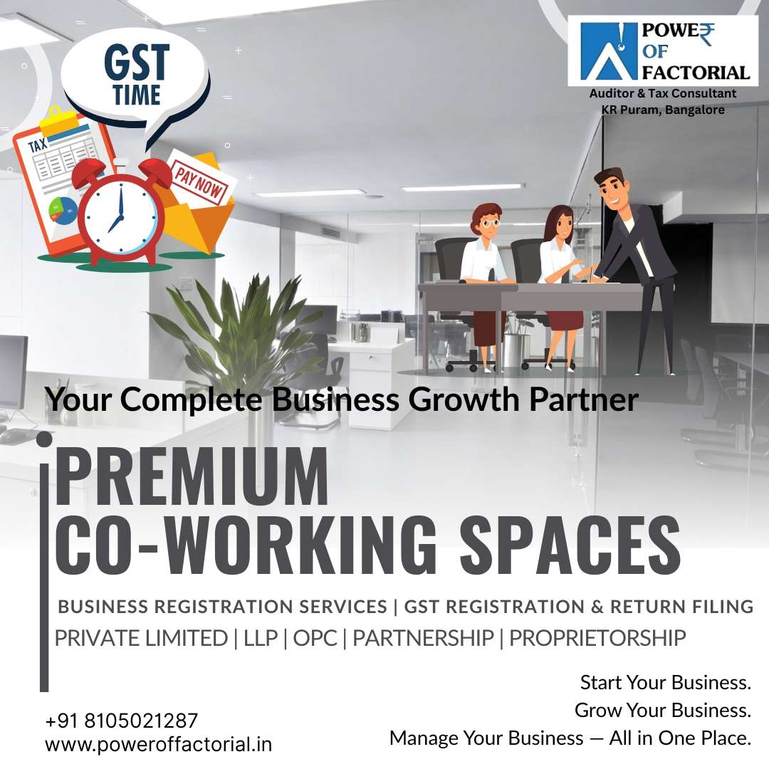 Co-working space in KR Puram Bangalore