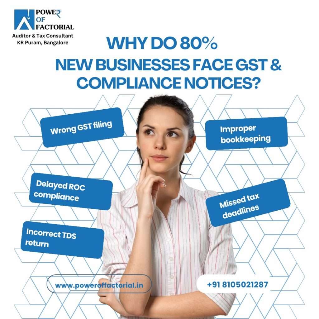 Why new businesses face GST notices